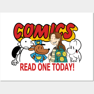 Comics Read One Today (Kids Edition) Posters and Art